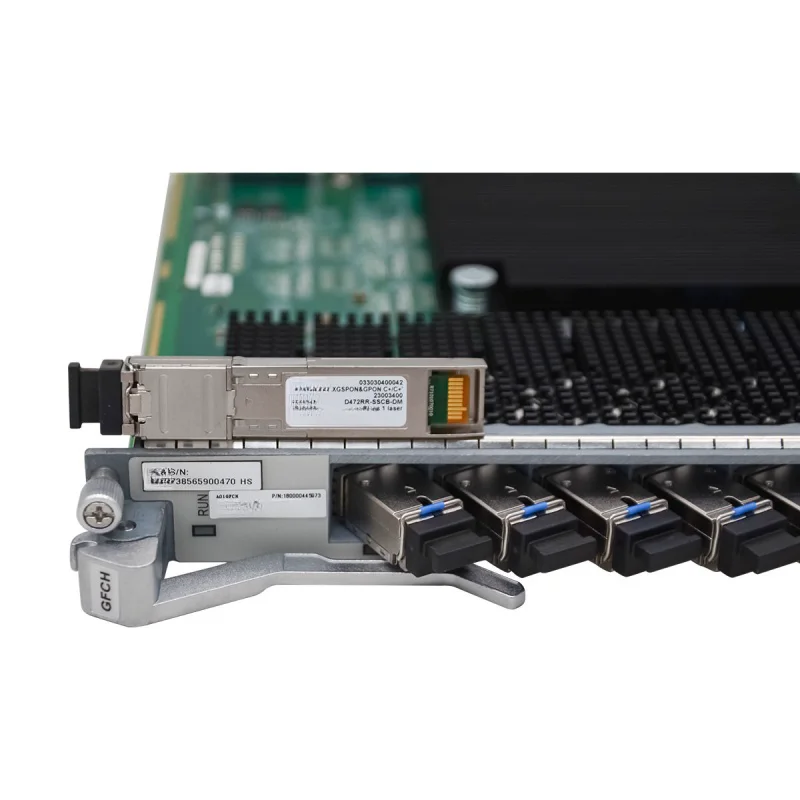 Brand New GFCH 16-Port XGS-PON & GPON Original GPON Combo OLT Interface Board Single Mode 20km N1/B+ N2/C+ Module C600/C620/C650-boxintelecom