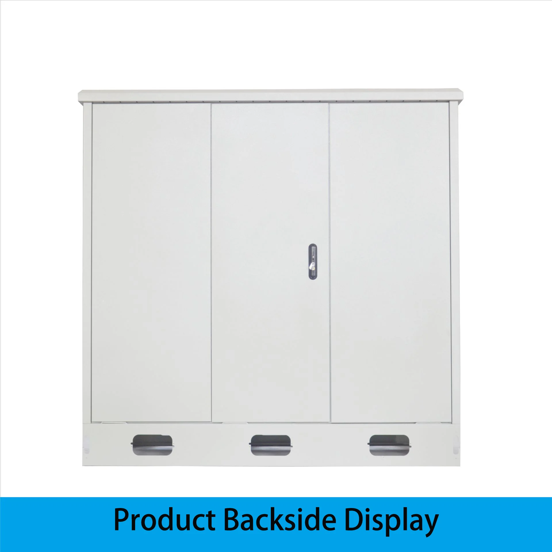 RH Brand Integrated 5G Outdoor Communication Cabinet IP55 Three-Cabin 1.8m Galvanized Steel Electronics Instrument Enclosure-boxintelecom