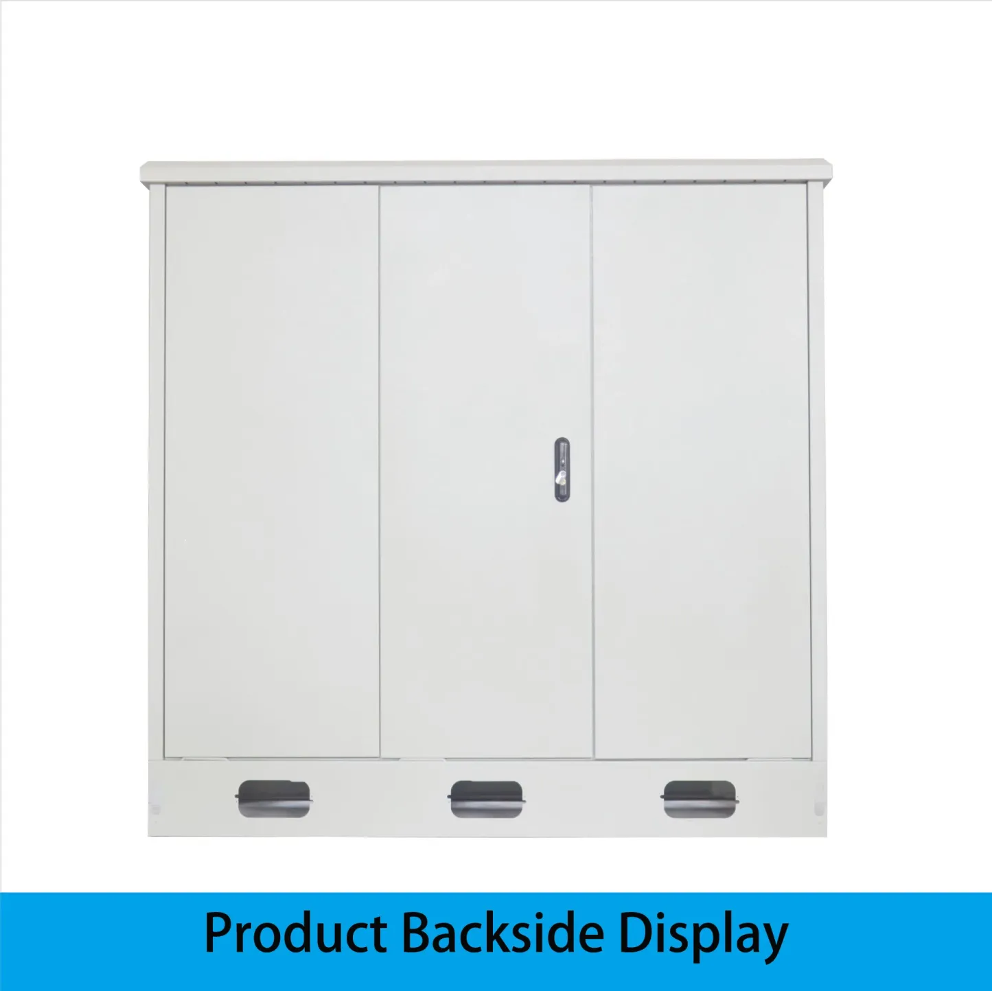 RH Brand Integrated 5G Outdoor Communication Cabinet IP55 Three-Cabin 1.8m Galvanized Steel Electronics Instrument Enclosure-boxintelecom
