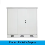 RH Brand Integrated 5G Outdoor Communication Cabinet IP55 Three-Cabin 1.8m Galvanized Stee
