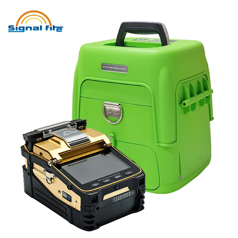 Fusion Splicer AI-8C Fusion Machine FTTH Optical Fiber High Quality Fiber Optic Equipment 