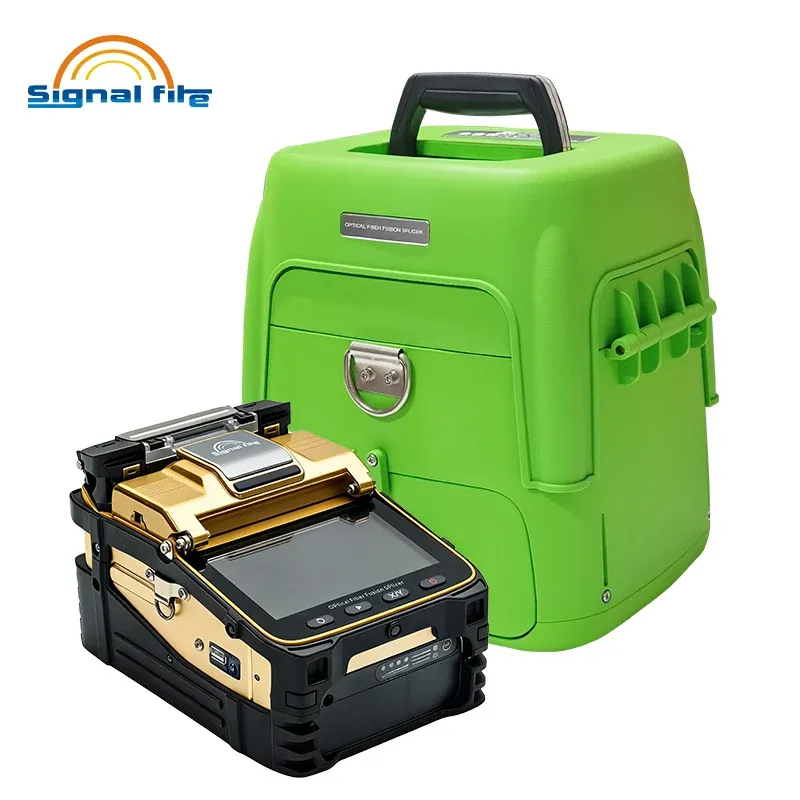 Fusion Splicer AI-8C Fusion Machine FTTH Optical Fiber High Quality Fiber Optic Equipment 