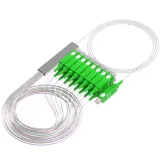 1x2 1x4 1x8 1x16 SC UPC Mini PLC Optic Beam Splitter Single Mode with SC UPC Connector Min