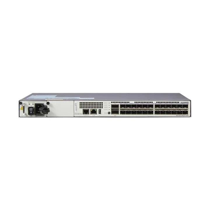 24-port 10GE SFP+ 2-port 40GE QSFP+ 2 Power Slots, with 1 AC Power Module Equipped S6720S-26Q-EI-24S-AC-boxintelecom