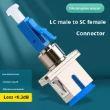 LC Male UPC Fiber Optic Adapter with SC Female Pigtail Connector FTTH Converter 1 Year War