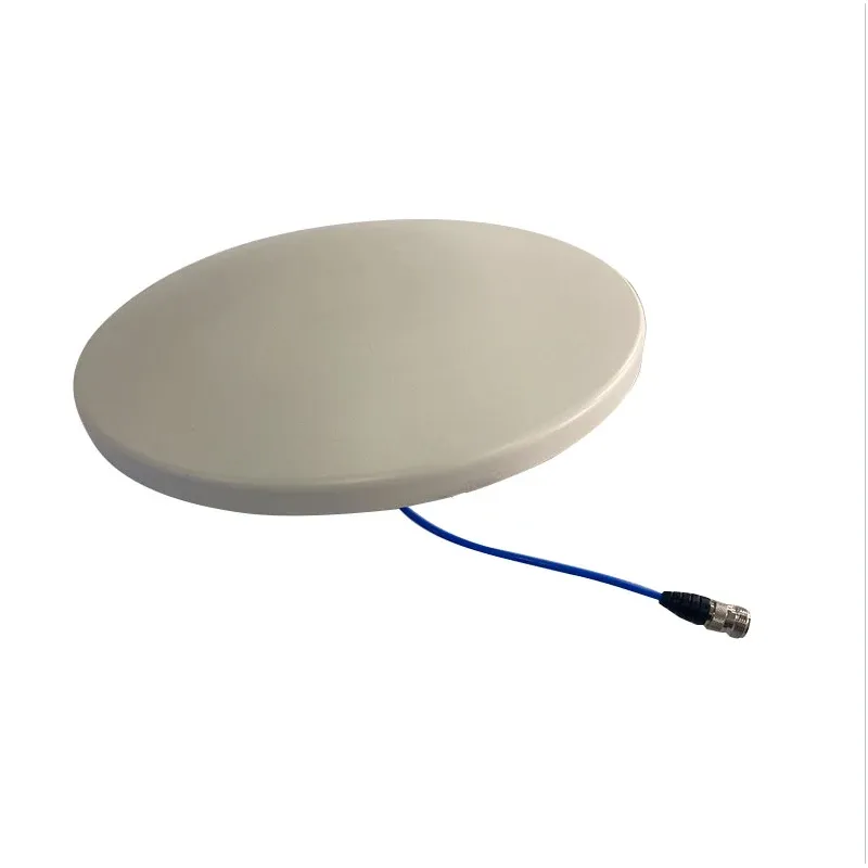 High Quality 600-6000MHz High Gain 6dBi 50W -153dBc Low PIM Omni Ceiling Antenna Slim Styl