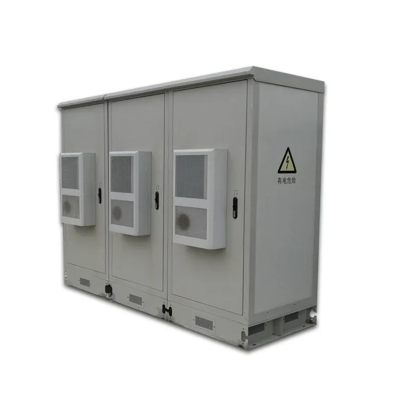 Integrated Waterproof Outdoor Electronic Instrument Cabinet with Three Doors OEM Base Station IP55 Electronic Devices Enclosure-boxintelecom