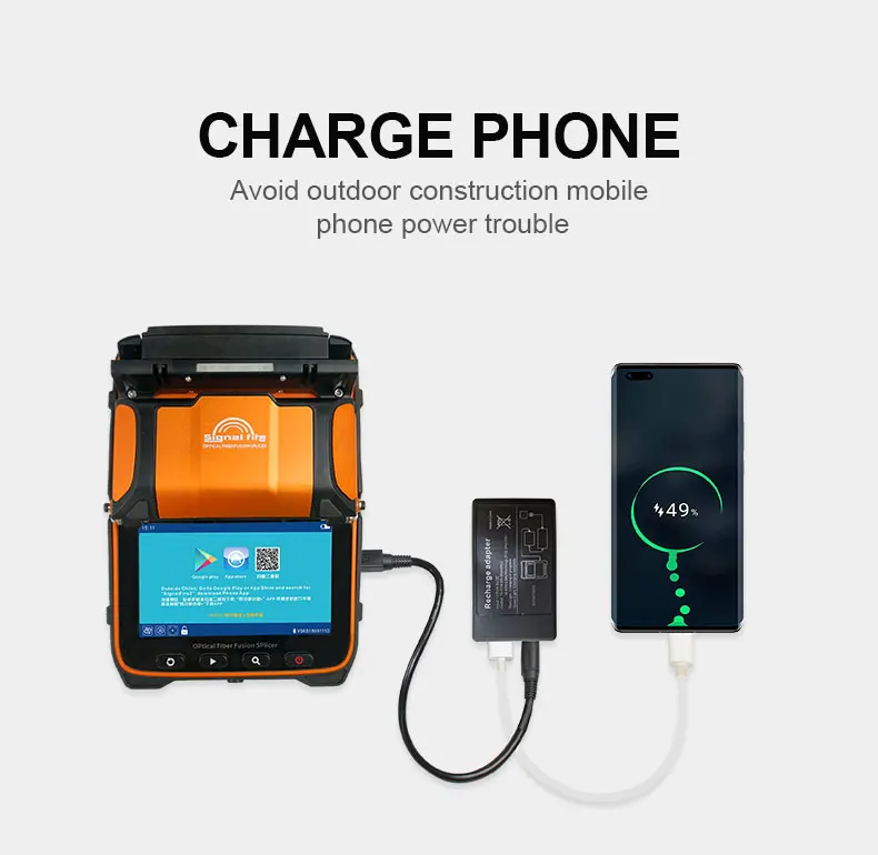 Signal Fire Ai-9 Refurbished Mini Core Alignment Fiber splicer fiber optic-boxintelecom