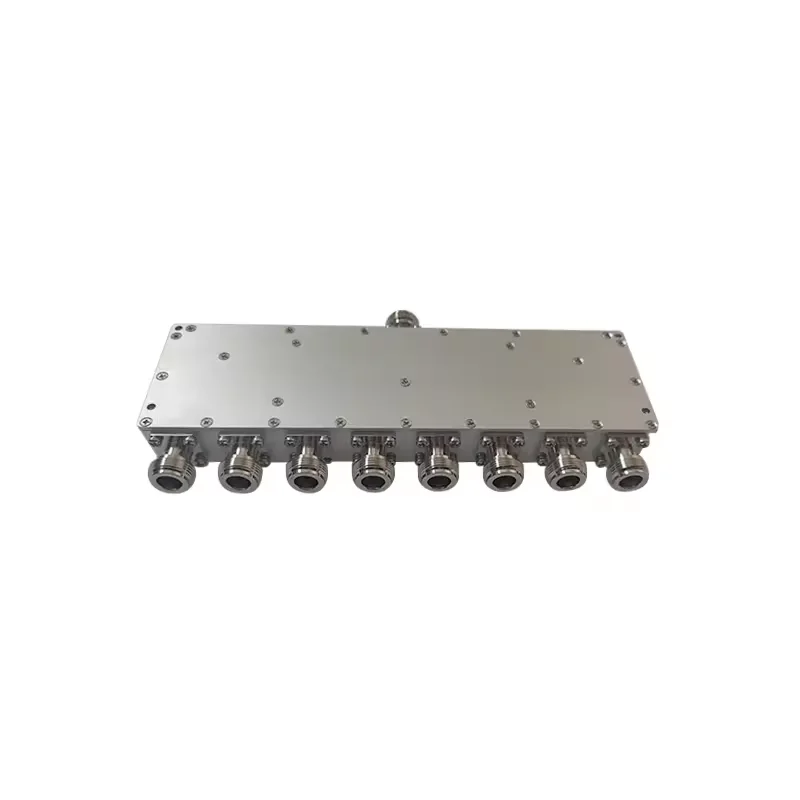VHF Power Splitter 88-108MHz 8 Way Power Splitter RF Power Divider with N-Female Network
