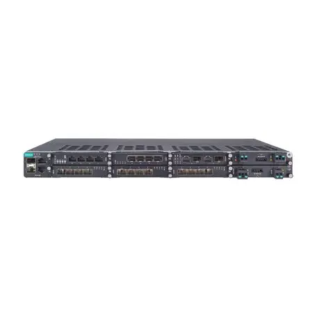 28-Port Rackmount Layer 2 Full Gigabit Modular Managed Industrial Ethernet Switch Moxa PT-