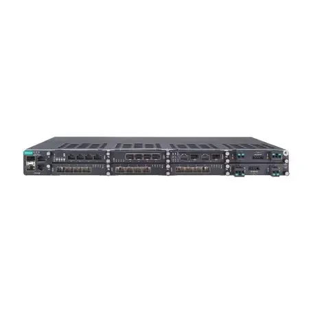 28-Port Rackmount Layer 2 Full Gigabit Modular Managed Industrial Ethernet Switch Moxa PT-