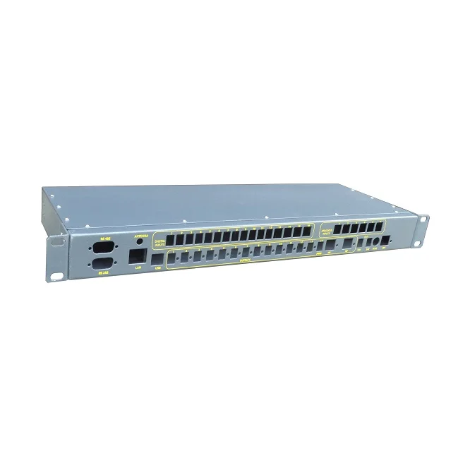 Customized Sheet Metal Fabrication Design IP54 Rated Powder Coated Chassis Standard PC 19 Inch 1U Rack Mount Servers Case-boxintelecom