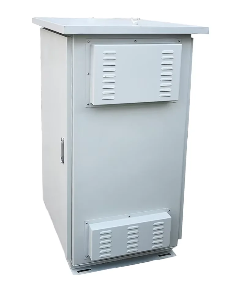 Outdoor Integrated Cabinet IP55 Waterproof Electronic Instrument Enclosure 5G Network Base Station Server Tower Aluminum Steel-boxintelecom