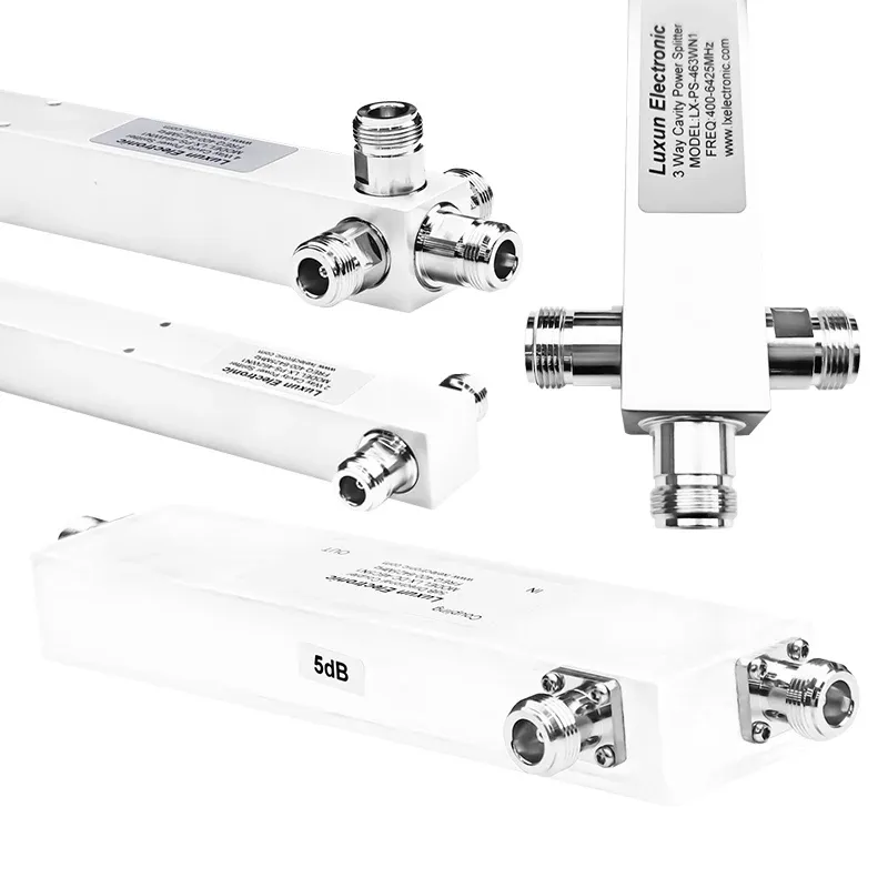 Indoor Distribution System Wide Frequency 6G 200W 400-6425MHz RF 3 Way Power Splitter With