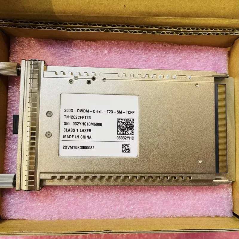 Original 200G-DWDM-C T23-SM-TCFP Optical Transceiver CFP Module TN12C2CFPT23 5G Network-Compatible Model 03032YHC-boxintelecom