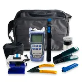 Fiber Splicing Tool Kit Set Bag Basic Termination Fibre Optic Equipment Cable Splice Tools