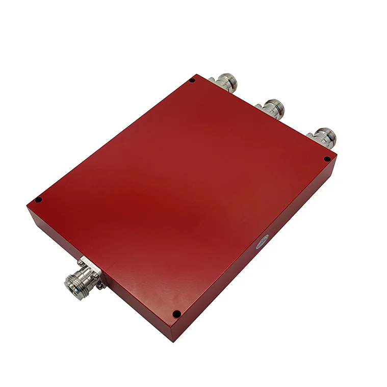 Hot Sale UHF VHF 4 Way 138-960MHz Wilkinson Power Splitter Divider with Low PIM for Public