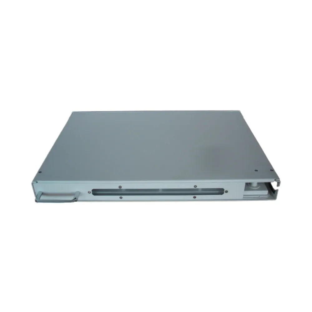 Rotary Type Fiber Optic Distribution Box 1U Patch Panel for 5G FTTH FTTX Broadband Network
