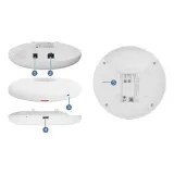 AirEngine5761-10WD 50084425 Host 11ax Indoor Type,2+2 Dual Frequency, Built-in Antenna
