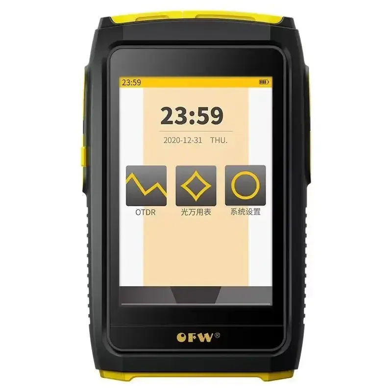 New Mini OTDR FWT-100 Active 1550nm 20dB Optical Fiber Reflectometer SC Fiber Tester FTTH 