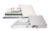 24-Port SC/APC LC/APC Fiber Optic Patch Panel 19-Inch 1U ODF Optical Distribution Terminal
