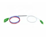 1x2 0.9mm  steel tube unbalanced coupler fiber optic fbt splitter fbt coupler