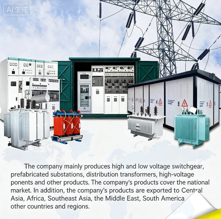 35kV Oil Immersed Power Transformer 2500kVA Outdoor Three Phase Transformer with ISO/CE
