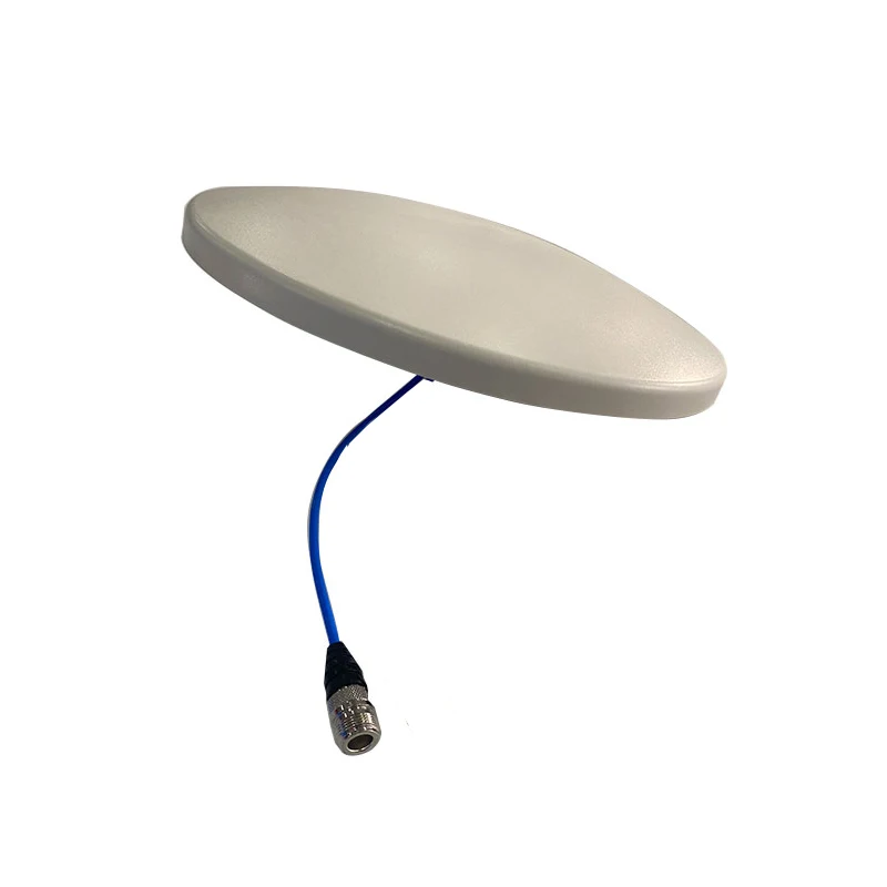 High Quality 600-6000MHz High Gain 6dBi 50W -153dBc Low PIM Omni Ceiling Antenna Slim Styl