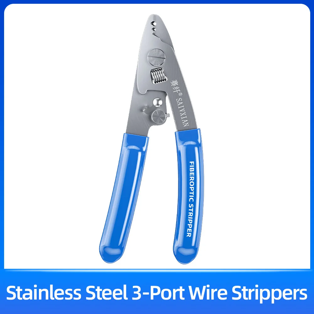 Fiber Optic Three-port Miller Pliers, Wire Stripping Pliers, CFS-3 Stripping Pliers, Wire