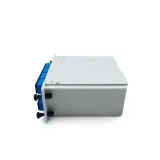 Cassette Type FTTH 1*16 Fiber PLC Splitter Low Insertion Loss 1*8 Fiber Cassette Splitter 
