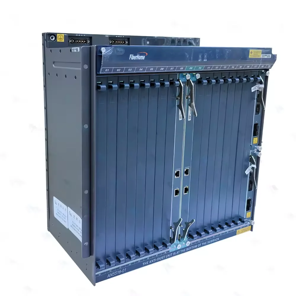 Hot Optical Line Terminal Gpon Epon Fiber Optic Outdoor OLT AN5516-01-boxintelecom