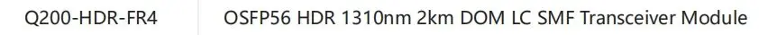 QDD400-SR8  400GBASE-SR8 OSFP-DD 400G 850nm 100m DOM MPO/MTP-16 APC