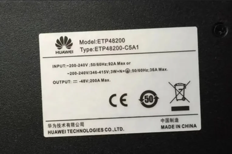 ETP48200-C5A1 rectifier