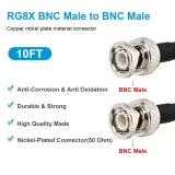 3G/4G Network SDI Camera Video Cable 12G SDI Cable 100m Coaxial Cable with High Performanc