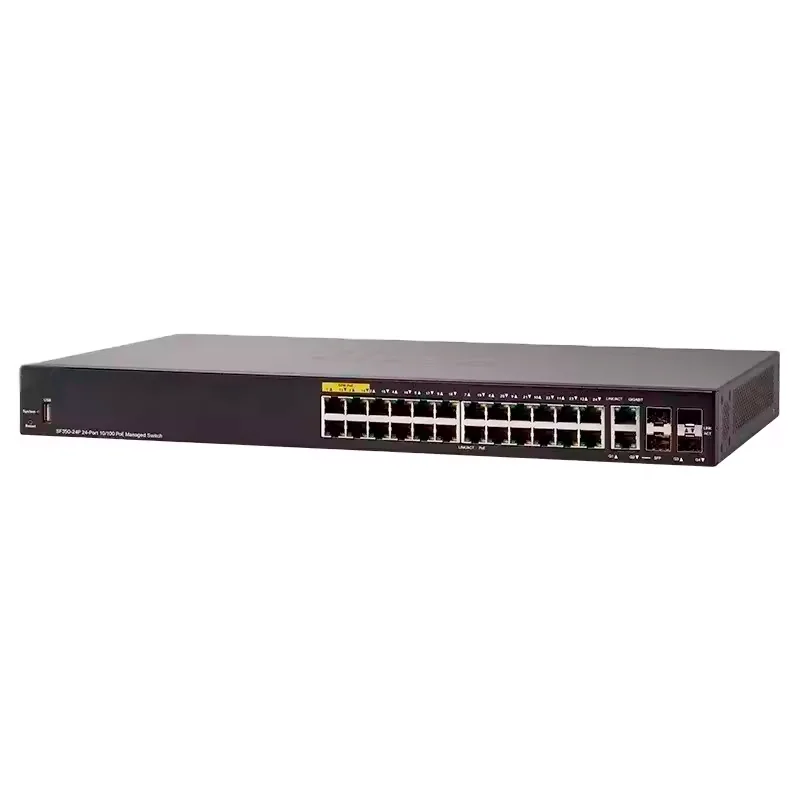 SF350-24P-K9-CN Original 24-port 10/100 POE Managed gigabit poe switch 0