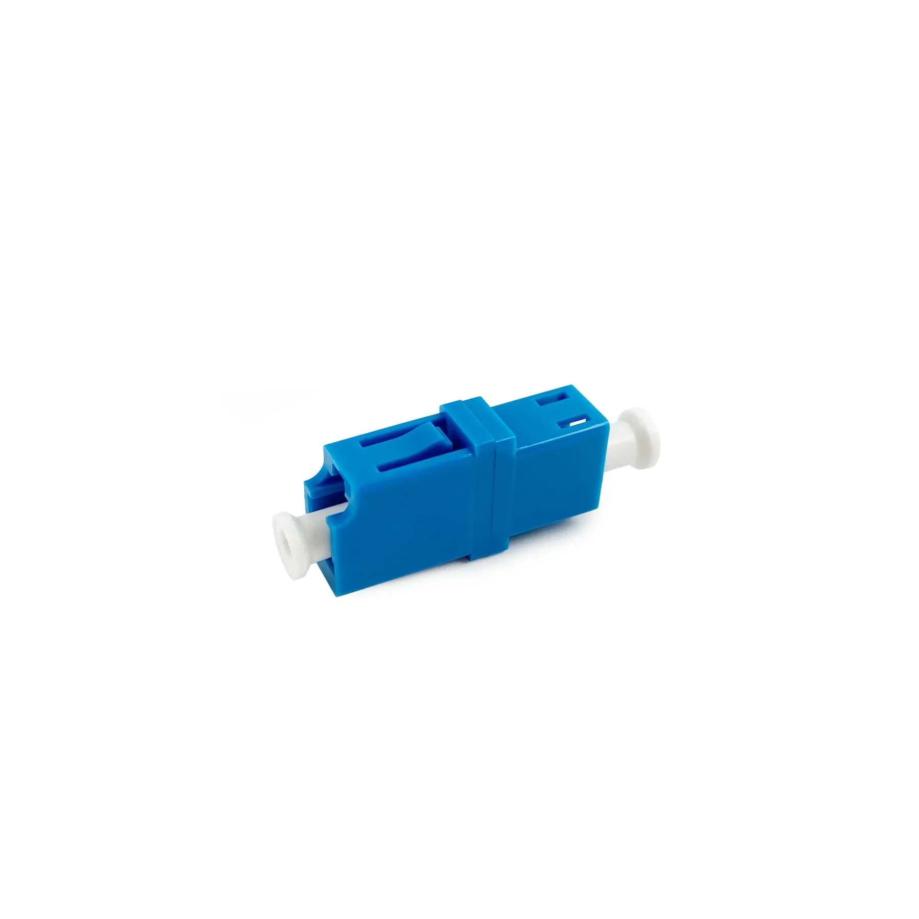 Qingdao APT Low IL 0.3dB Optical Fiber Adapter LC/UPC/LC/APC FTTH Wi-Fi GPRS Networks 1260-1650nm PC+ABS Material CE RoHS FCC-boxintelecom
