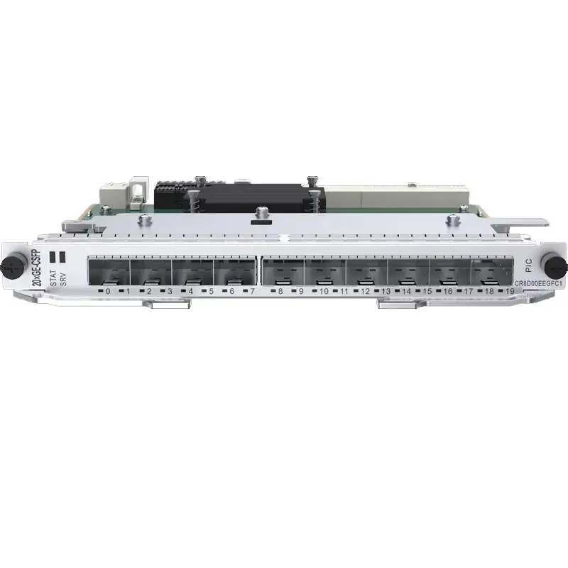 CR8D00EEGFC0 CR8D00EEGFC1 20-Port 100/1000Base-X-CSFP/10-Port 100/1000Base-X-SFP Physical Interface Card for NE8000 router 0