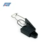 ftth drop wire cable clamp figure 8 drop cable suspension  plastic anchor ftth pole mounti