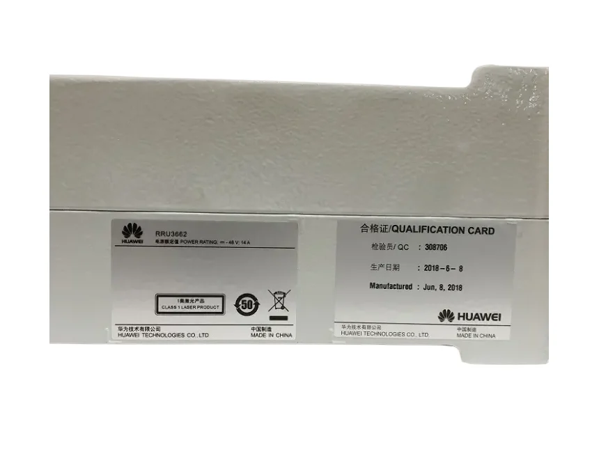 For RRU3662 850MHz CDMA Wireless Infrastructure Equipment Radio Remote Unit Base Station Module 48VDC 1Mbps WD5MB53662CT 4