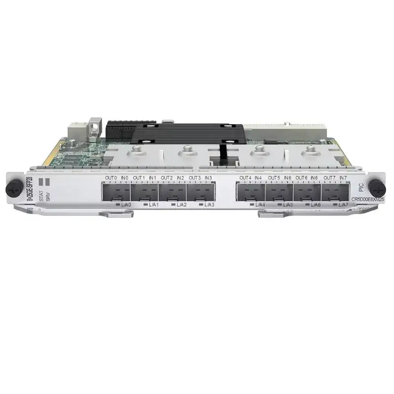 CR5D00E8XM25 03033BLM 8-Port 25GESFP28/10GESFP+ MACsec Physical Interface Card for NE8000 series router 0