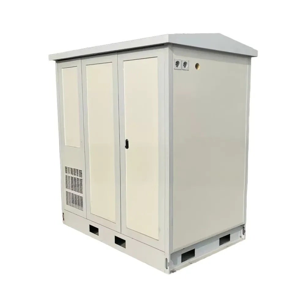 Outdoor Integrated Non-Metallic Fiberglass Cabinet for Communication Equipment IP55 Protection for Base Station Air Conditioning-boxintelecom