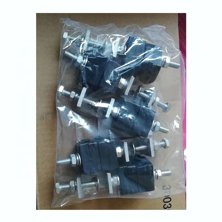 Z-FCC-HW15 Power Cable Clamp with Rubber Double  Triple Feeder Clamp 1/2"  27150113-boxintelecom