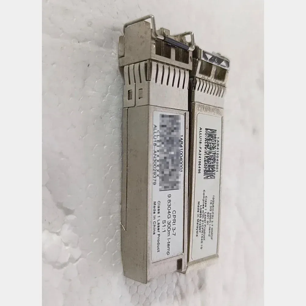 Optical Fiber Equipment Al Catel  1AB410040001 Compatible CPRI 3 7 9.8304G 300m I Temp SFP Module-boxintelecom