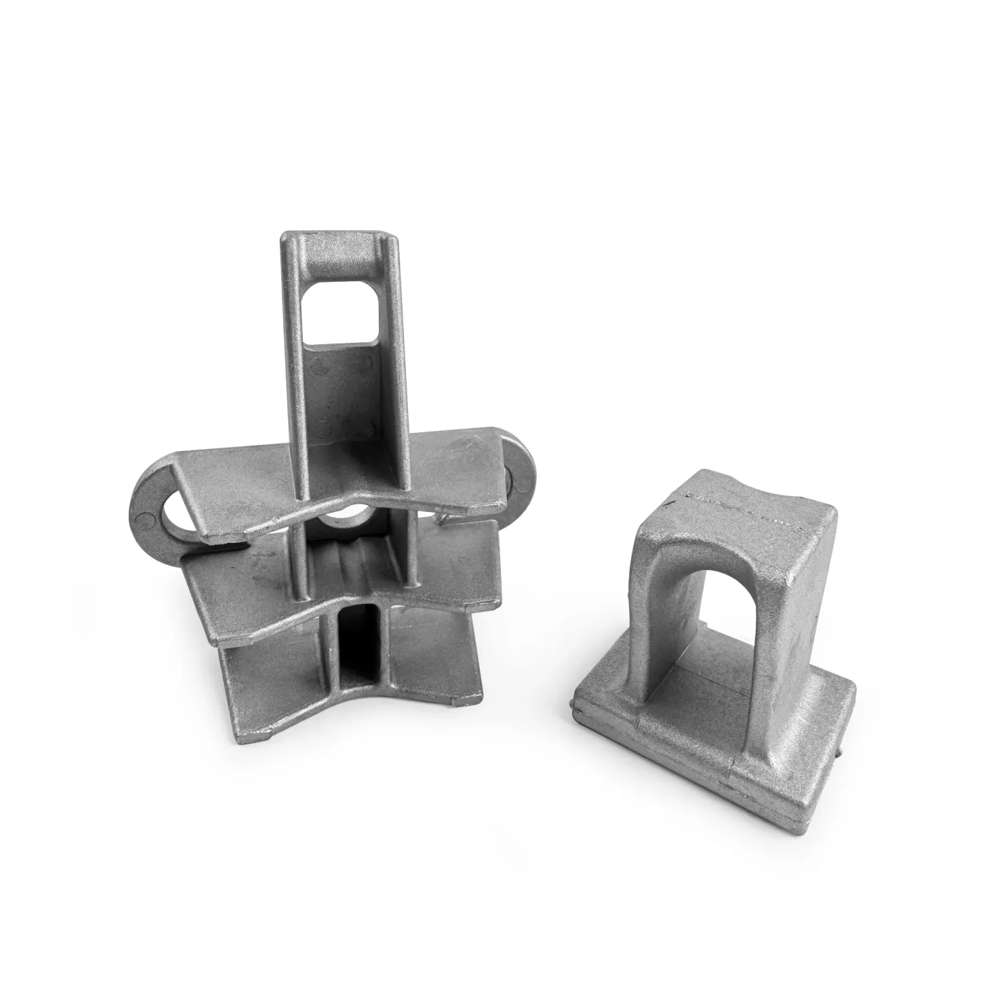 Optical Aluminum Alloy Mounting  Adss Cable Aluminium Universal Pole Bracket Pole Line Har