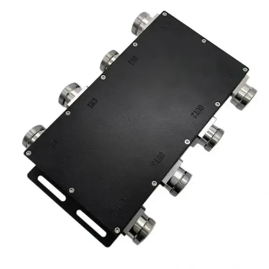 DAS IBS RF 698-3800MHz 4in 4out Hybrid Coupler Combiner  with DIN Female Connector