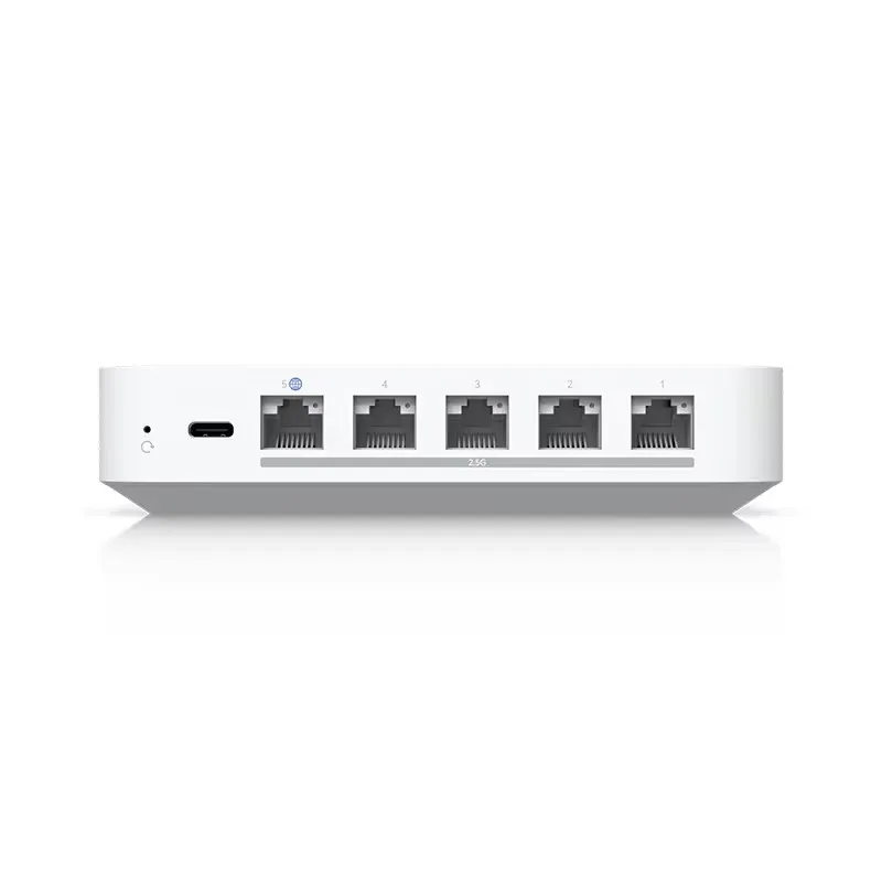 Ubiquiti UCG-MAX Gateway FTTH Network 512 GB NVMe SSD 4x 2.5G LAN 1x 2.5G WAN-boxintelecom