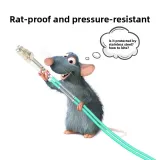 Telecom Grade 10G Anti-Mouse Bite Armored LC-LC 50/125 OM3 Industrial Use Dual Core Multi-
