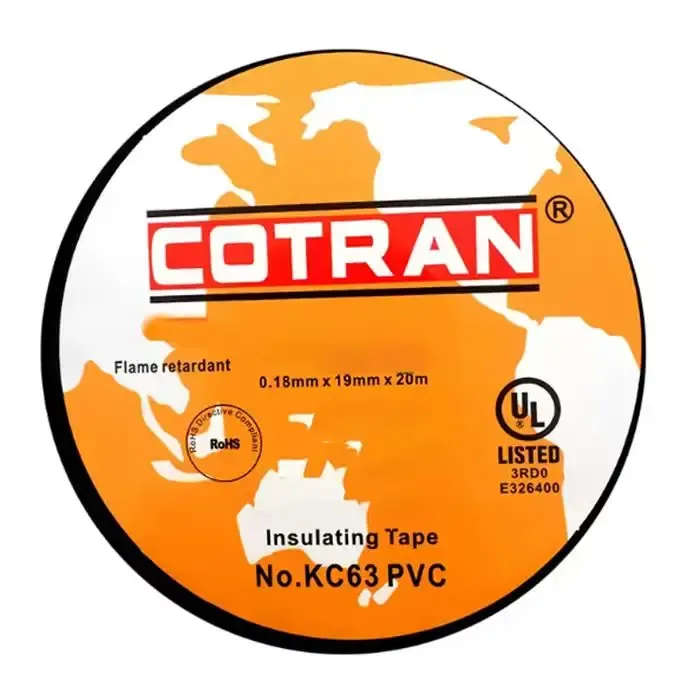 COTRAN KC63 Flame Retardant PVC Insulation Tape High Temperature Electrical Accessories-boxintelecom