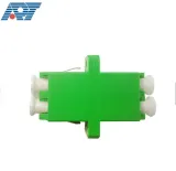 LC APC Duplex Fiber Optic Connector, Optic Adapter Assembly Type QingDao APT  High Quality