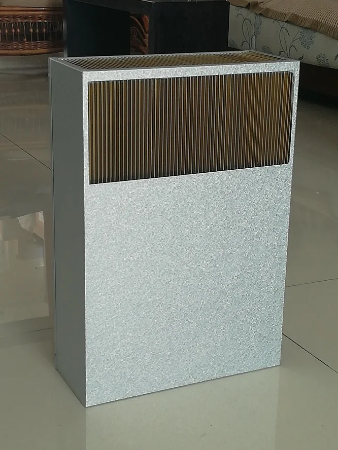 New IP55 Counter-Flow Heat Exchanger Core with Protection Level Applied to Cabinet Cooling Unit